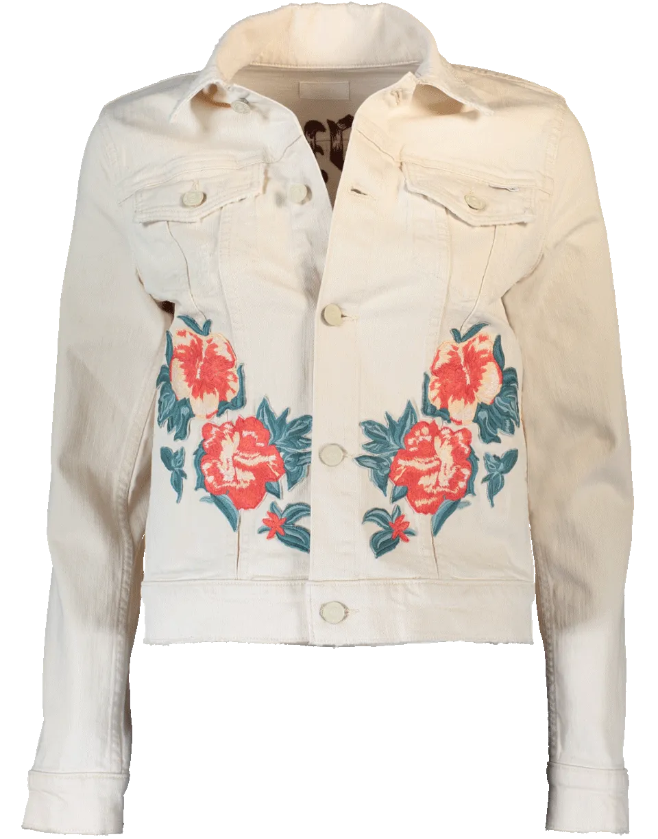 The Bruiser Floral Embroidered Jacket