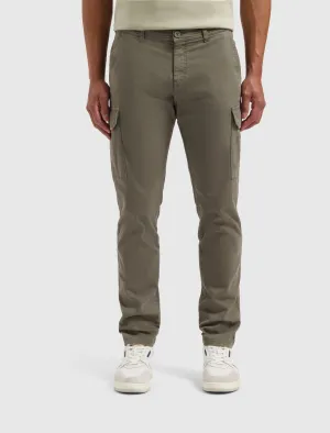 Twill Cargo Pants | Army Green