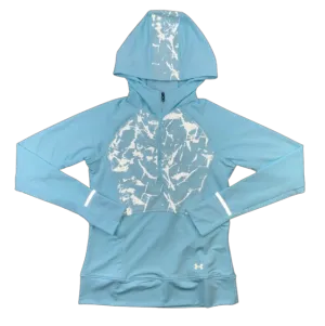 Under Armour Women's Zip Hoodie - Reflective Baby Blue