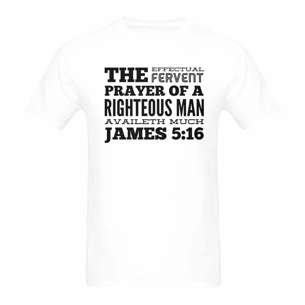 Uniquely You Mens T-Shirt / Inspiration / James 5:16 / Shirt Style (33)