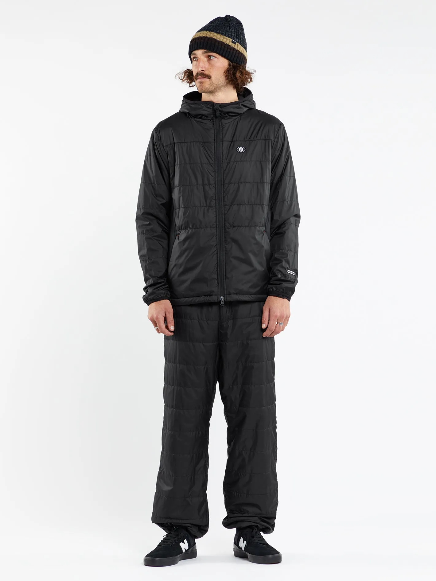 Utility Puff Jacket - Black