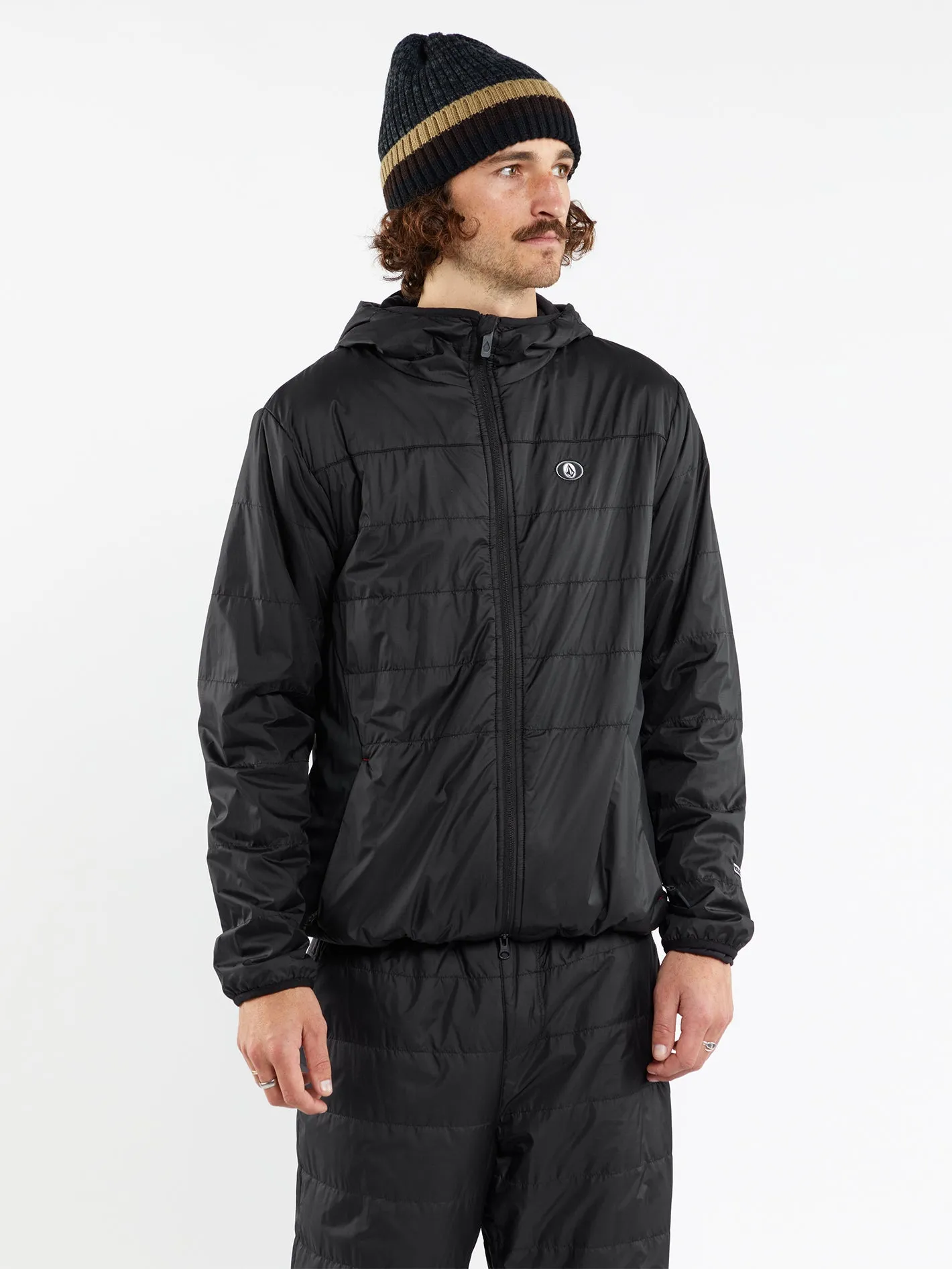 Utility Puff Jacket - Black