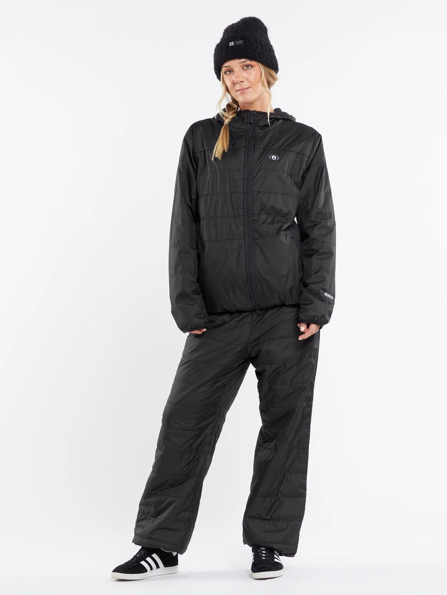 Utility Puff Jacket - Black