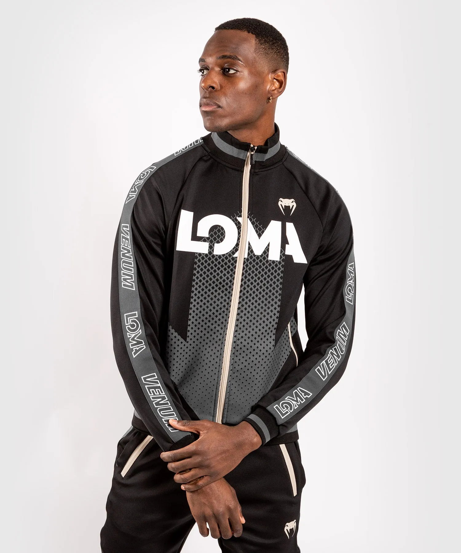 Venum Arrow Track Jacket Loma Edition - Black/White