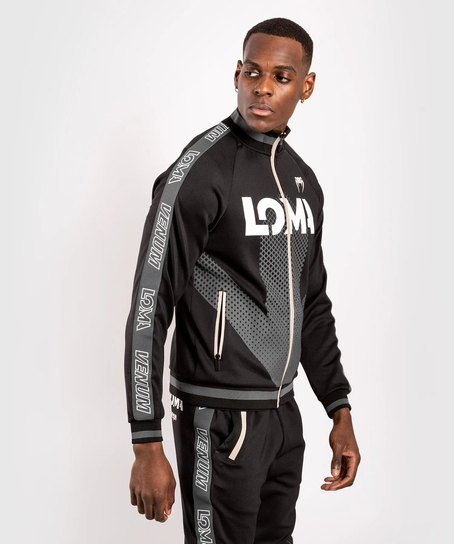 Venum Arrow Track Jacket Loma Edition - Black/White