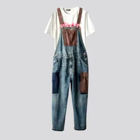 Vintage cargo style men's jean dungaree