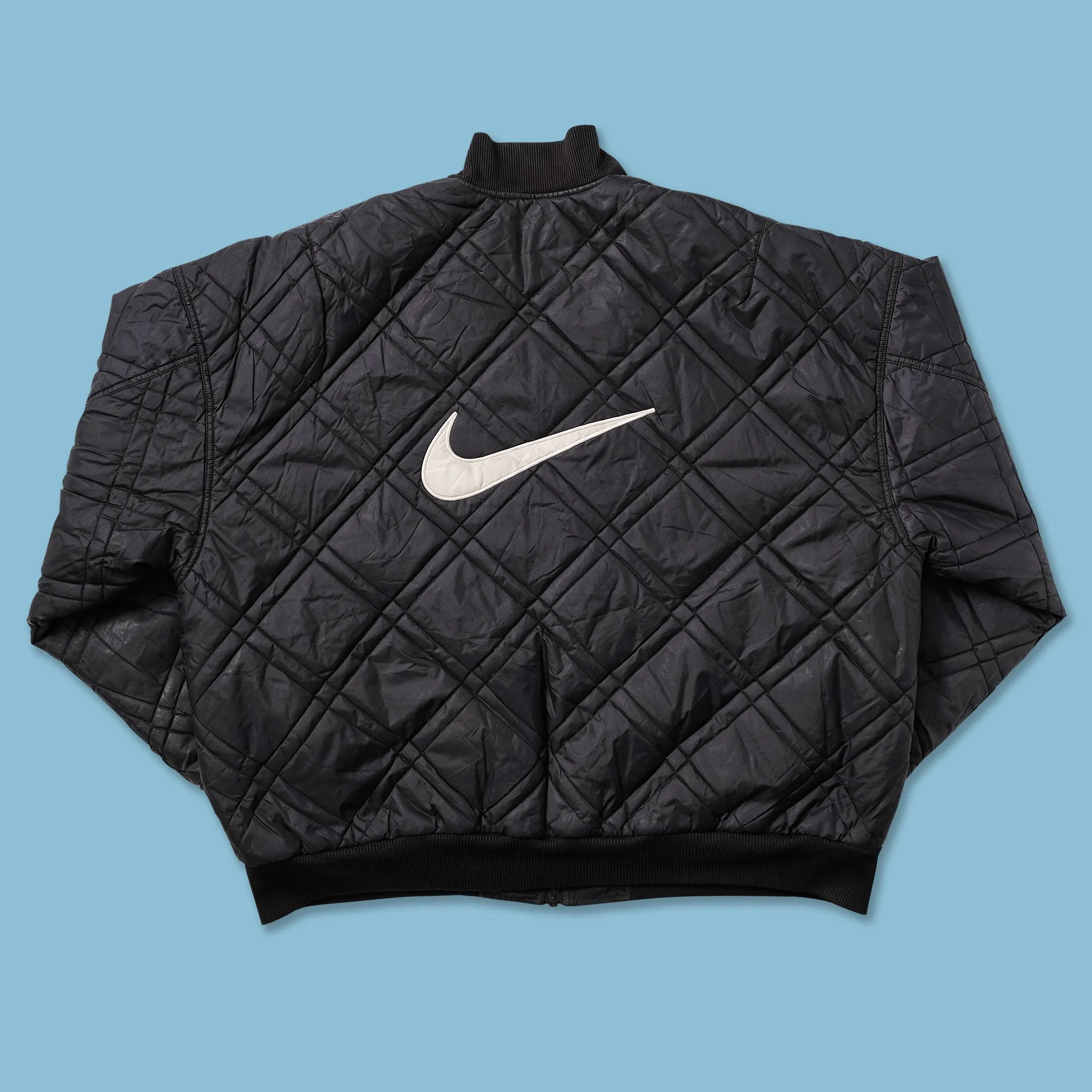 Vintage Nike Padded Bomber Jacket XLarge