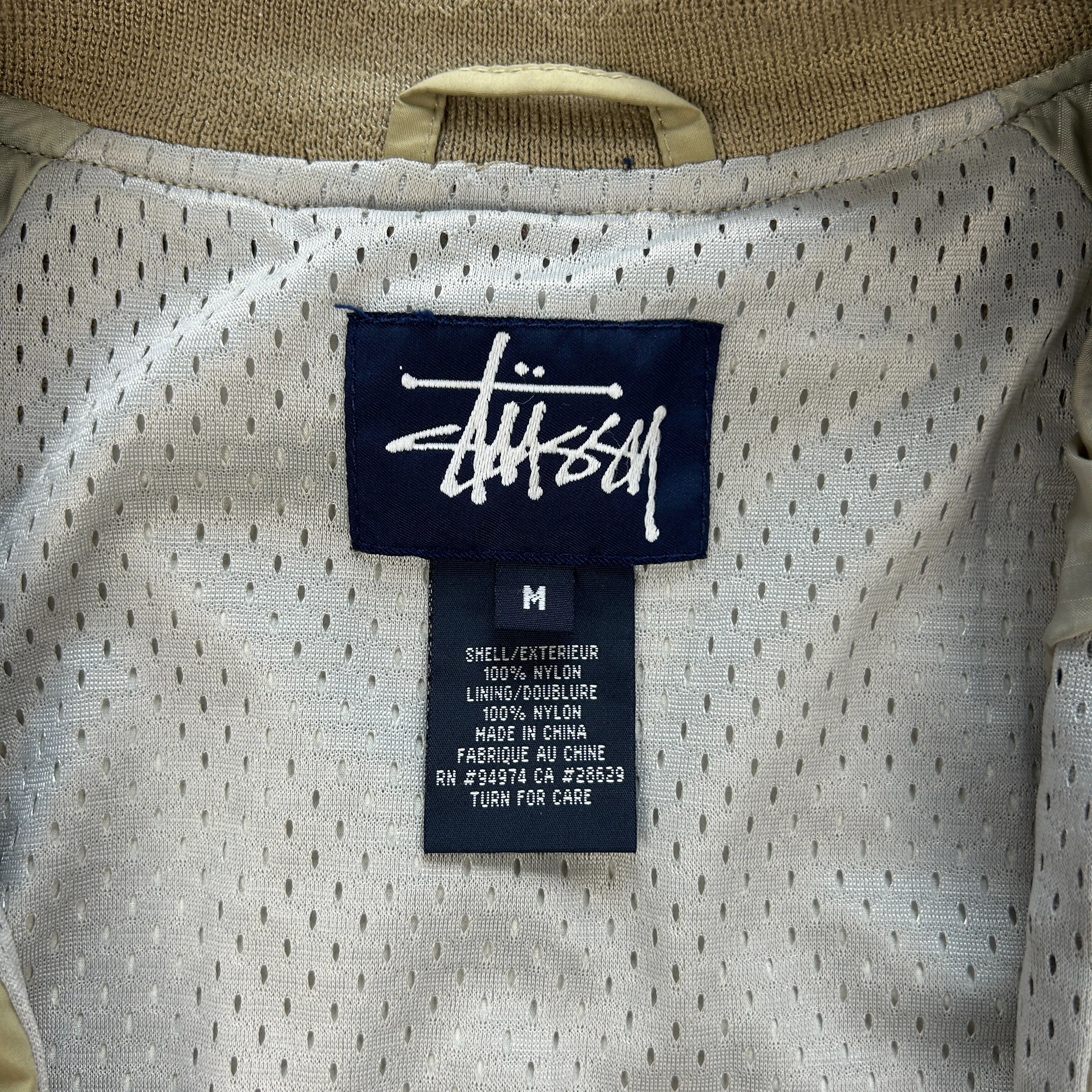 Vintage Stussy Bomber Jacket Size L