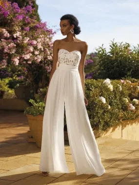 W1 White One Size 12 Maxine Off White Gown