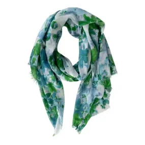 Watercolor Gardens Scarf, India