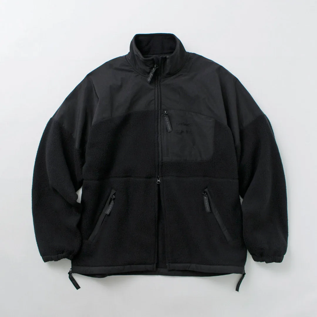 WHITE MOUNTAINEERING / WILD THINGS Collaboration Fleece Jacket