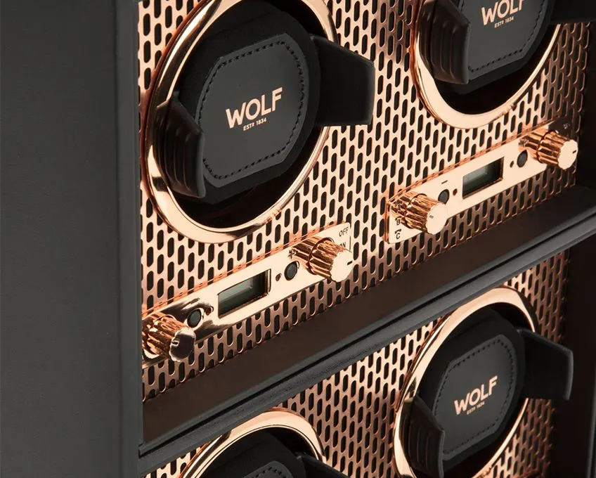 Wolf - Axis 4-Unit Watch Winder | 469516