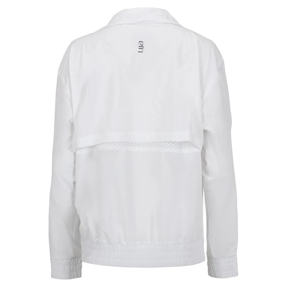 Women's Pure Pullover Tennis Jacket White