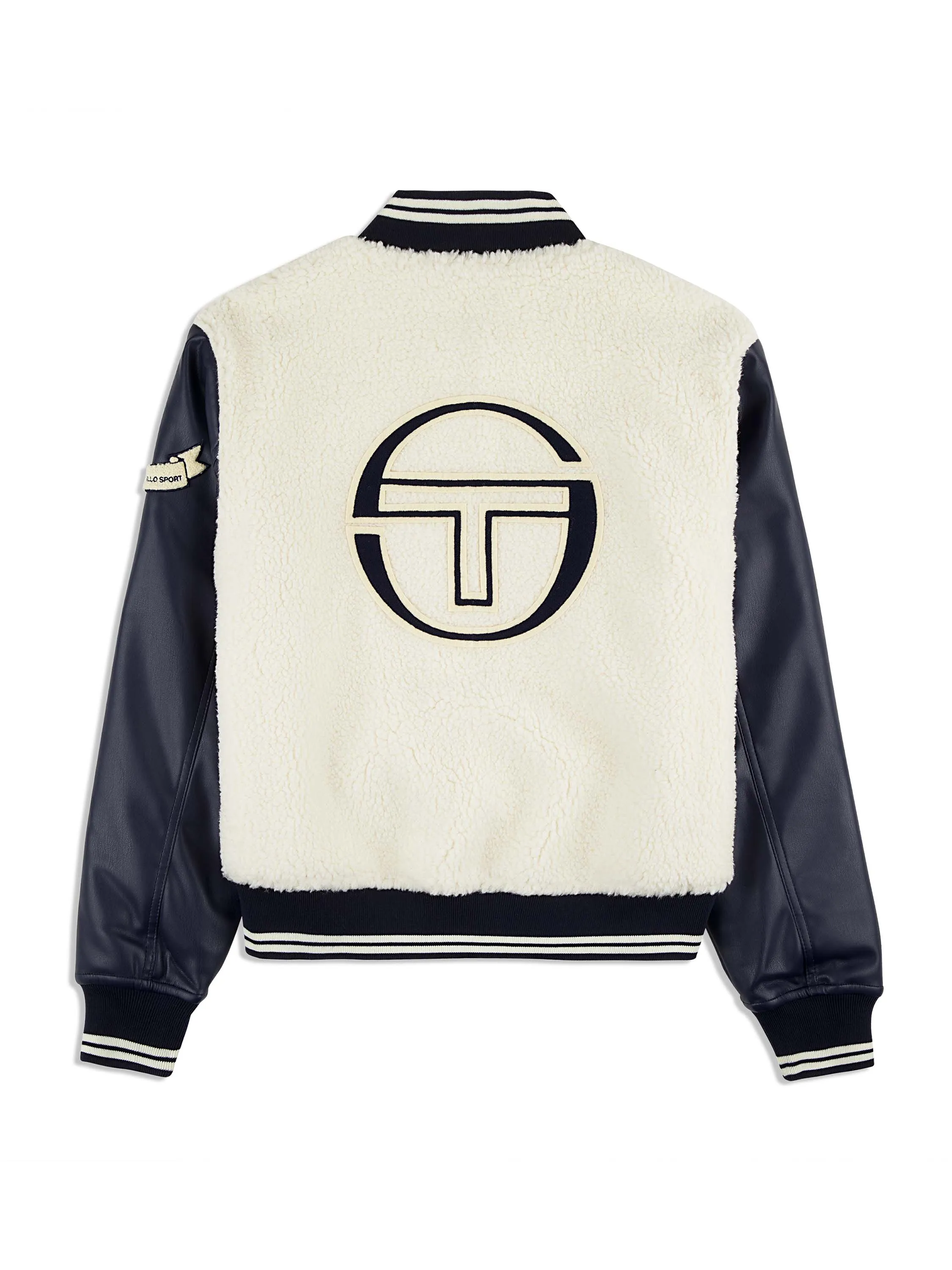 Women's Toppa Varsity Bomber- Gardenia