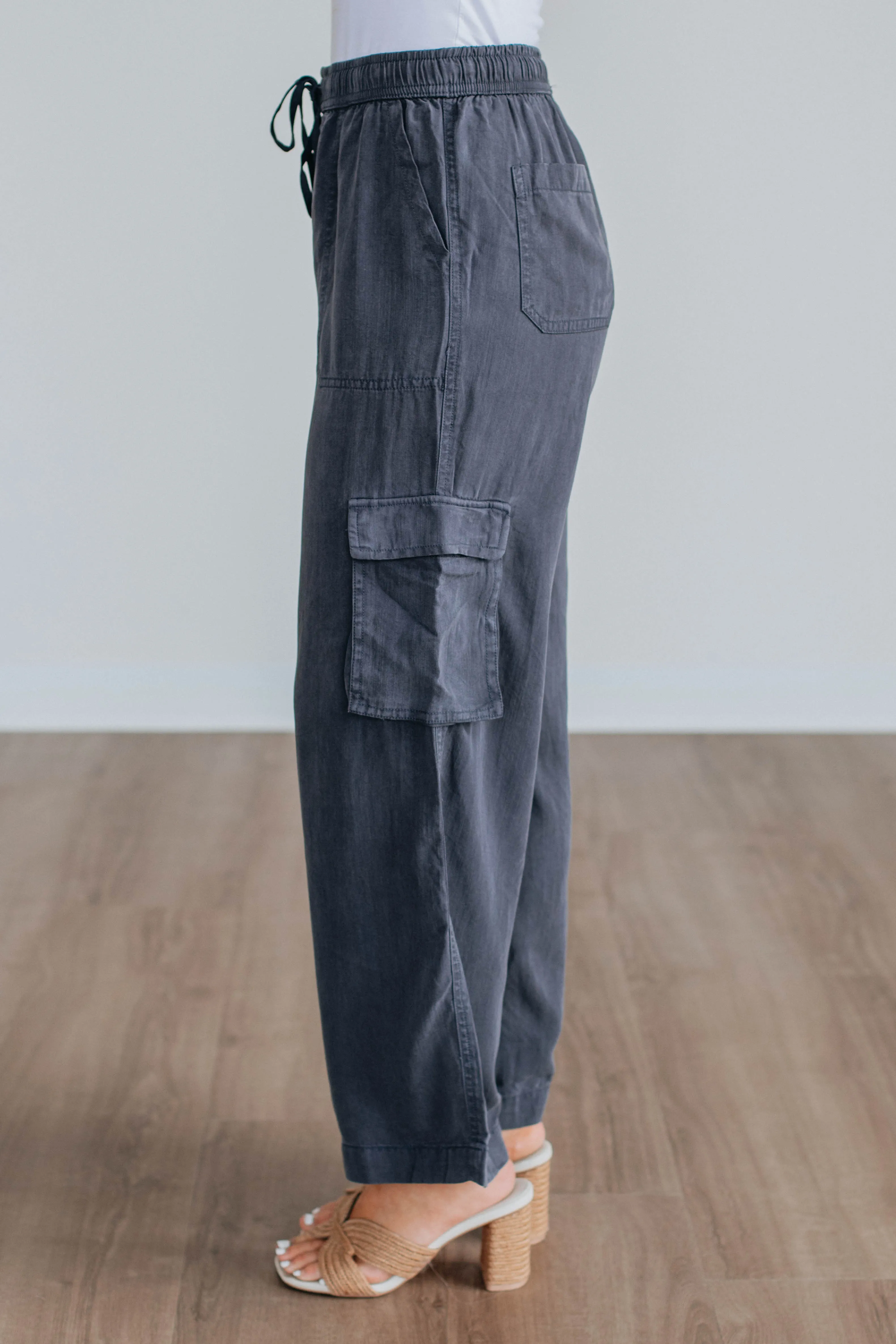 Wylie Cargo Pants - Midnight