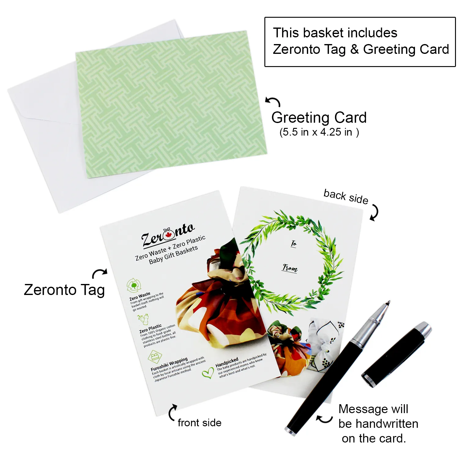 Zeronto Baby Gift Box - Stork Delivering Blessing To The Family